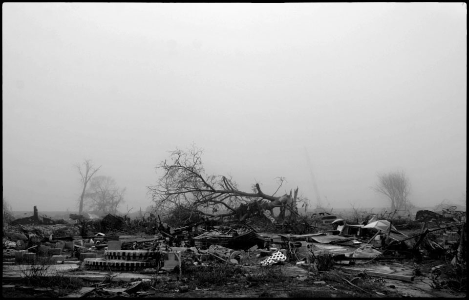 lower 9th ward after hurricane katrina