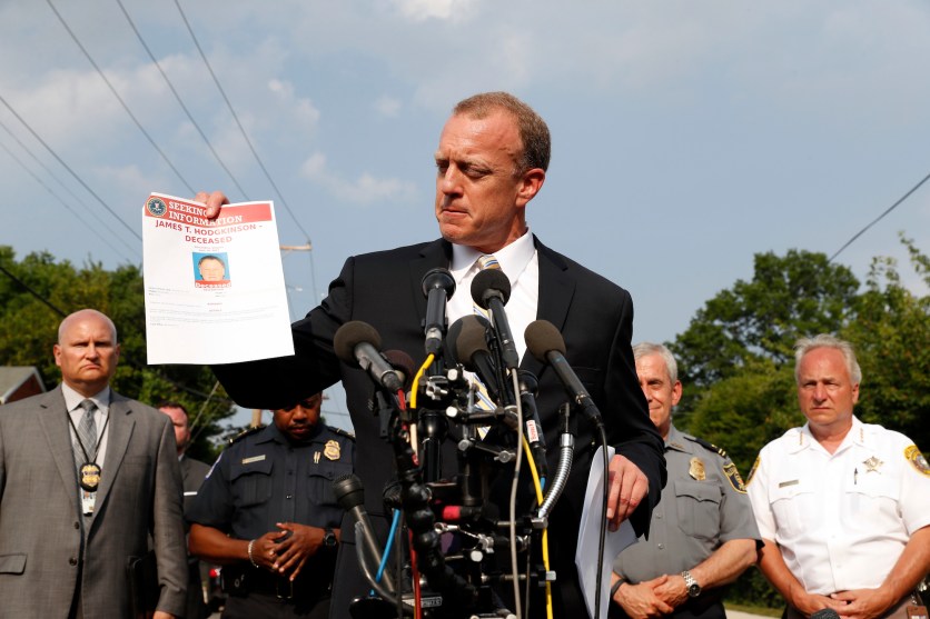 FBI Special Agent in Charge Tim Slater calling for more information about deceased suspect James T. Hodgkinson.