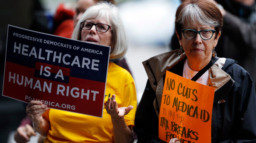 Health Care Protest