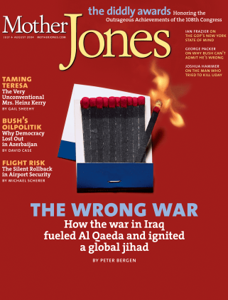 Mother Jones July/August 2004 Issue