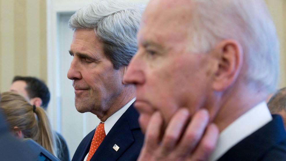 Kerry and Biden
