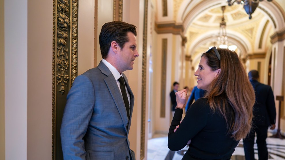 Matt Gaetz and Nancy Mace