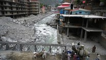 Photo of the aftermath of a deadly flood in Pakistan