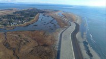 A view of the Washington's Shoalwater Bay Indian Tribe land