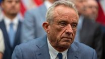 Robert F. Kennedy, Jr. staring straight ahead.