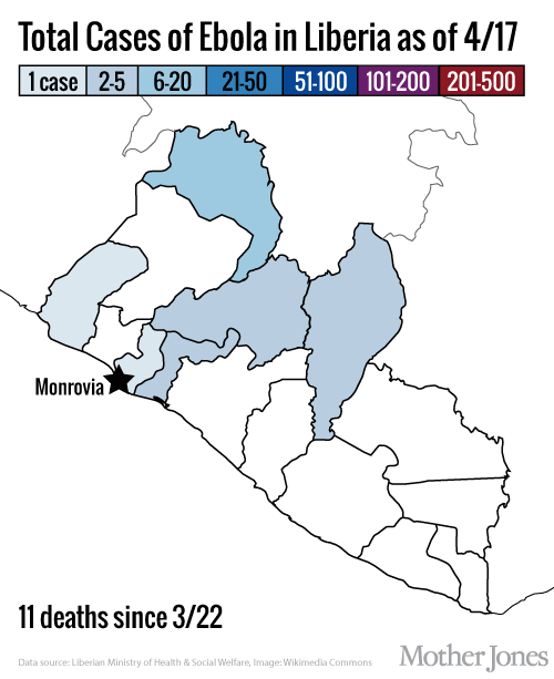 ebola in liberia