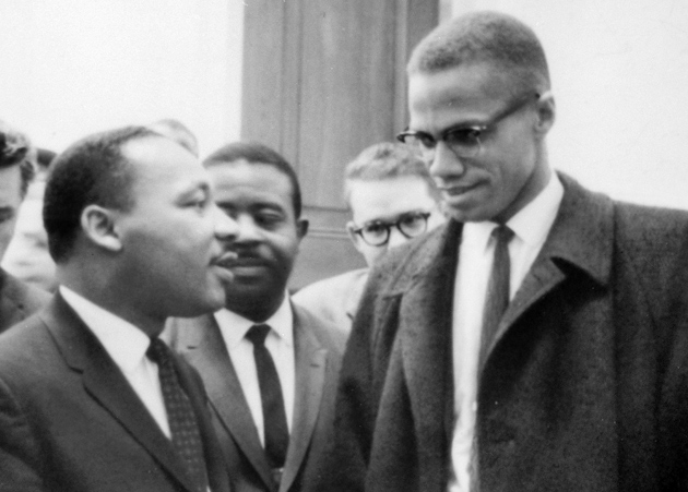 MLK Jr and Malcolm X