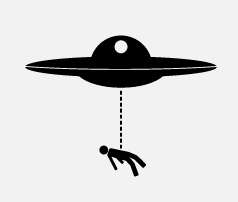 Alien abduction icon