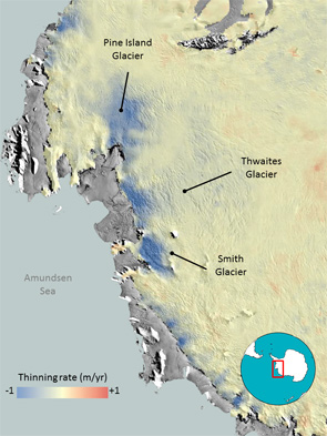 ice loss in Antarctica