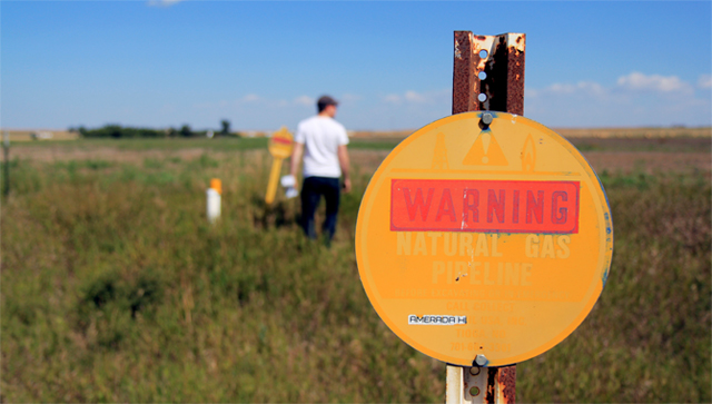 North Dakota is littered with "an awful lot of people who hold no mineral rights, or very small ones."  James West/Climate Desk