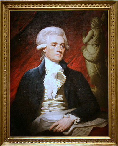 Thomas Jefferson: Wikimedia Commons
