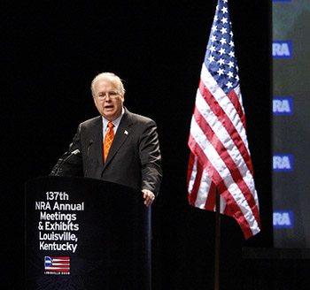 karl rove at NRA convention