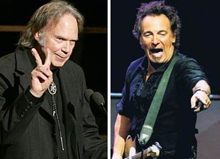 Neil Young Bruce Springsteen