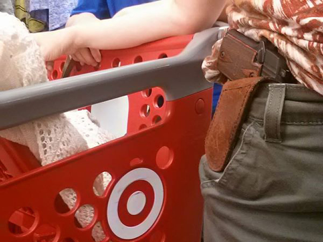 guns at target