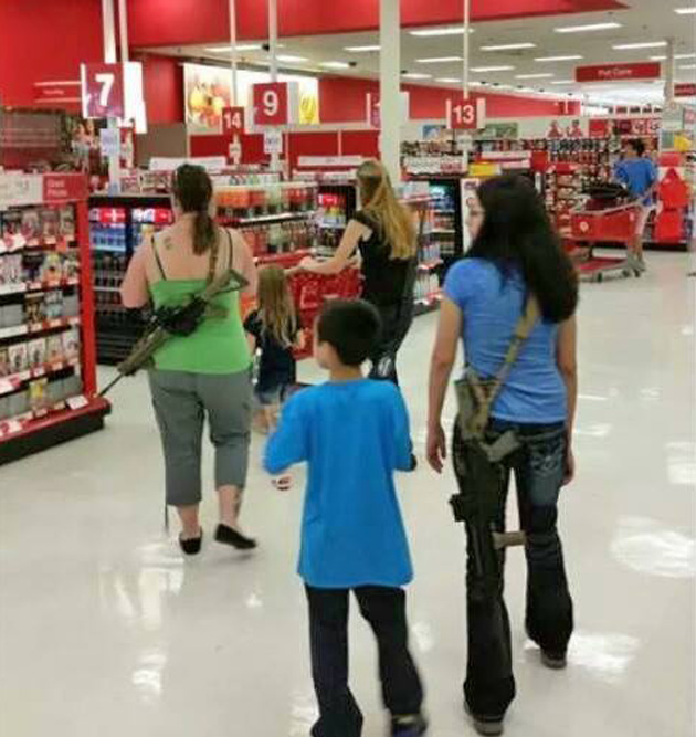 target moms with guns open carry